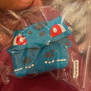 Apple AirPods Pro Blue Case bubasaur